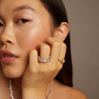 10ct Lab Grown Diamond Emerald Cut Ring