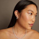 1ct Round Lab Grown Diamond Stud Earrings