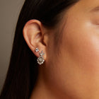 1ct Round Lab Grown Diamond Stud Earrings