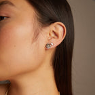 0.5ct Oval Lab Grown Diamond Stud Earrings