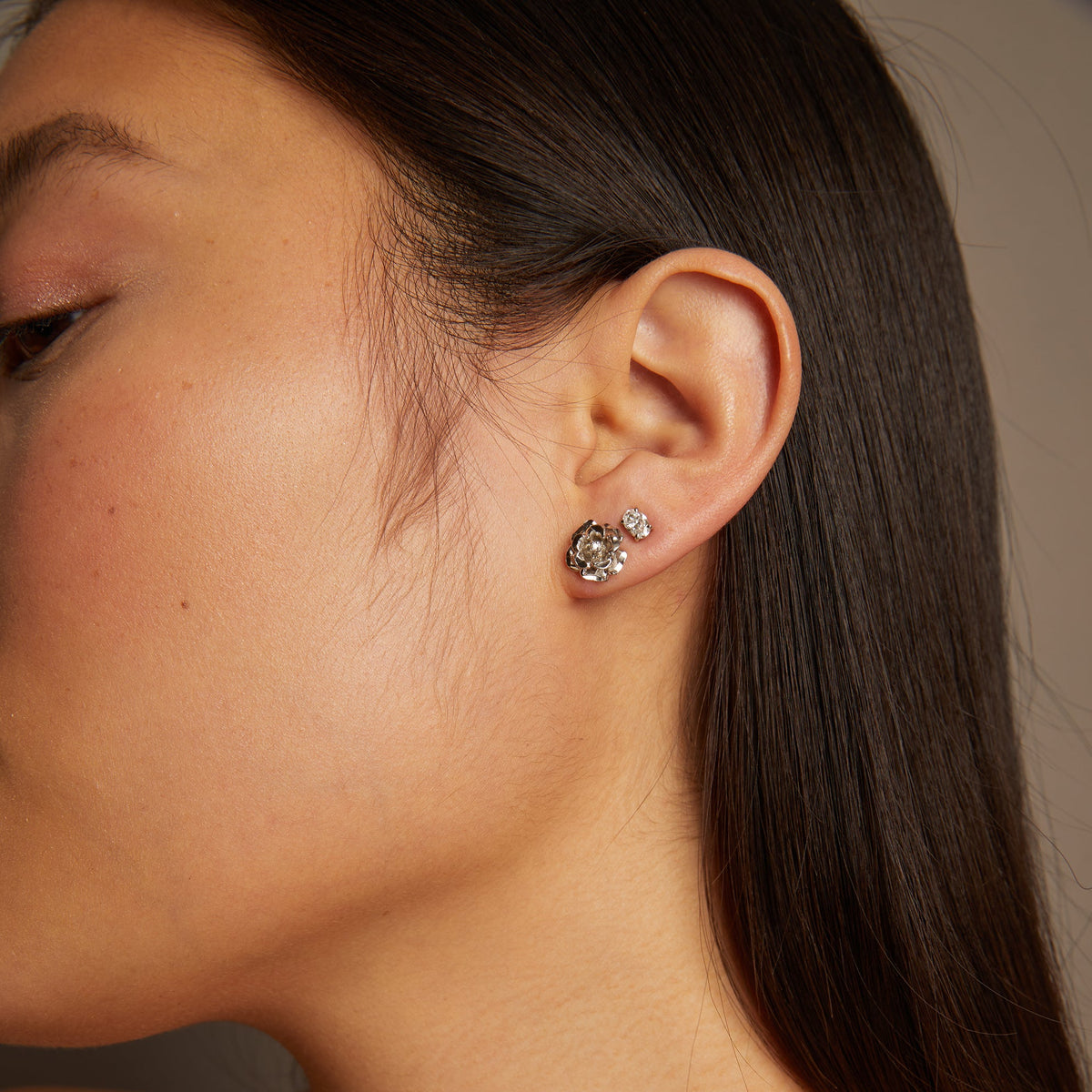 0.5ct Oval Lab Grown Diamond Stud Earrings