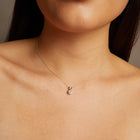 0.8ct Lab Grown Diamond Solitaire Pendant