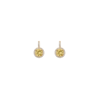 Lab Grown Canary Edwardian Earrings
