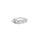 Lab Grown White Sapphire Edwardian Ring