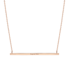 Gold Bar Necklace