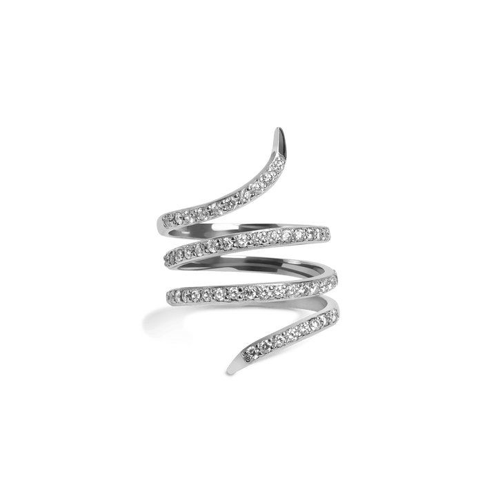 Archival Snake Ring Vermeil White Gold First