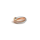 Tri-Color Interlocking Ring