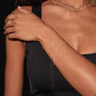 Medium Lab Grown Diamond Bezel Bracelet