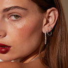 Lab Grown Diamond Wrap Earrings