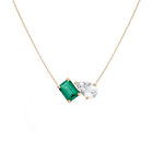 Toi et Moi Gemstone Heirloom Necklace