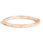 Lab Grown Diamond Station Cuff Bracelet