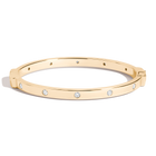Lab Grown Diamond Station Cuff Bracelet