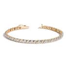 Lab Grown Diamond Triple 'S' Estate Tennis Bracelet