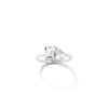 Toi et Moi Gemstone Classic Ring - Red Ruby & Blue Sapphire Platinum White Gold First