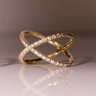 Diamond X Ring