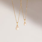 Mini Pearl Drop Necklace