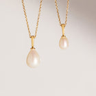 Mini Pearl Drop Necklace