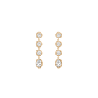 Aurate x Molly Dickson: Georgian Tennis Earrings