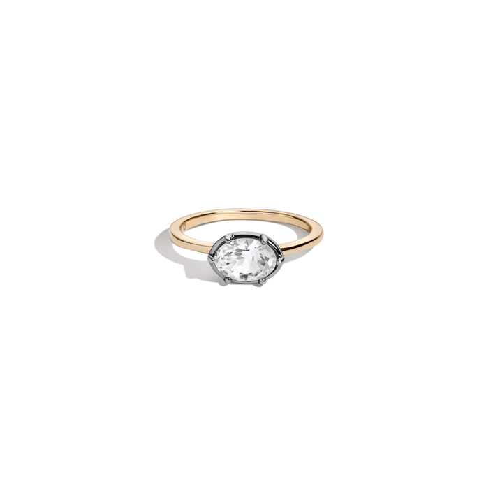 Aurate x Molly Dickson: Oval Georgian Ring