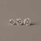 Luxury Round Lab Grown Diamond Studs