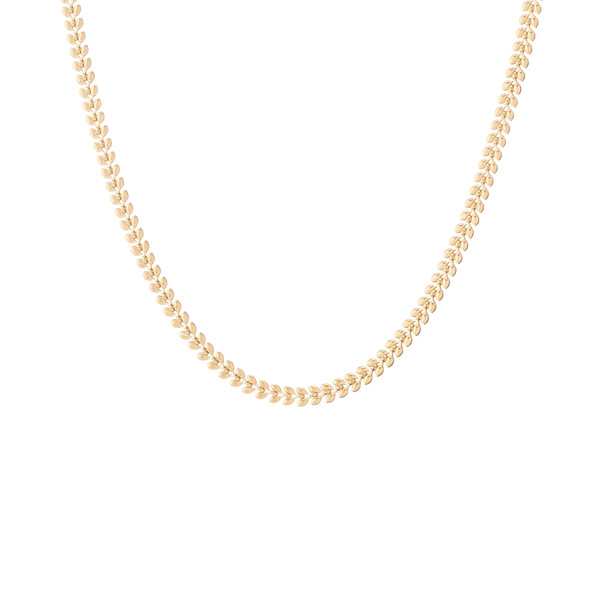Delfina Necklace Stainless Steel Yellow Gold 16in First 