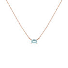 Birthstone Baguette Necklace