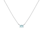 Birthstone Baguette Necklace