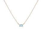 Birthstone Baguette Necklace