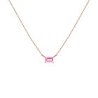 Birthstone Baguette Necklace