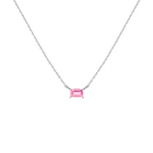 Birthstone Baguette Necklace