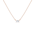 Birthstone Baguette Necklace