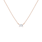 Birthstone Baguette Necklace