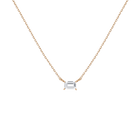 Birthstone Baguette Necklace