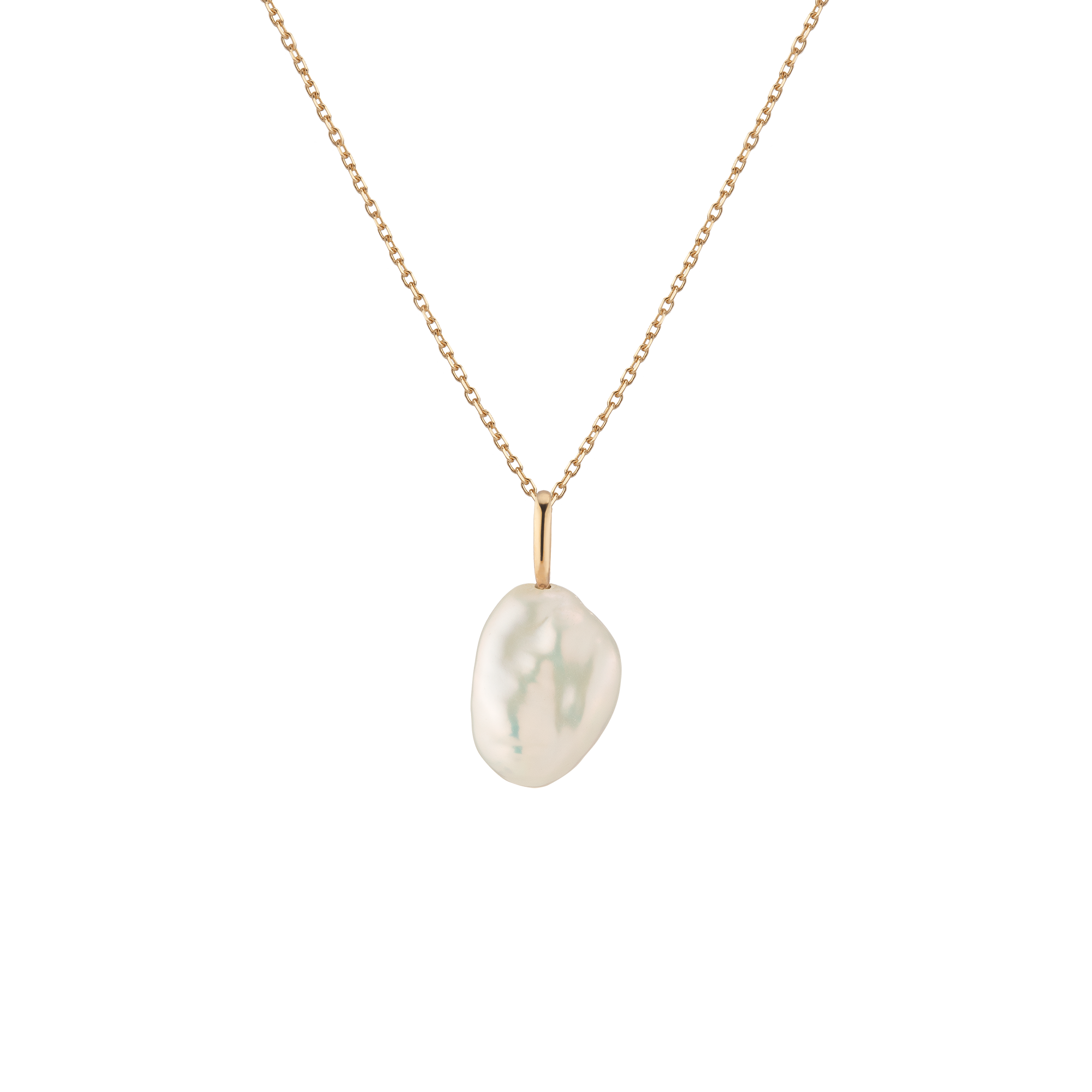 Baroque Pearl Pendant Necklace