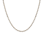 Black Rhodium Georgian Tennis Necklace