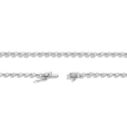 Lab Grown Diamond Georgian Tennis Necklace