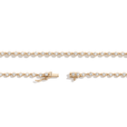 Lab Grown Diamond Georgian Tennis Necklace