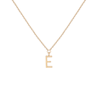 Gold Station Letter Necklace