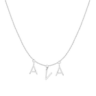 Gold Station Letter Necklace
