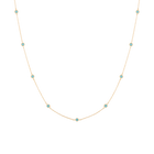 Aurate x Frye: Turquoise Station Necklace