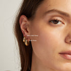 Mini Tidal Hoop Earrings