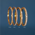 Pavé Lab Grown Diamond Eternity Ring - 0.75ct