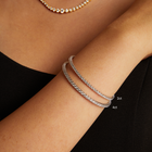 2ct Lab Grown Diamond Flex Tennis Bracelet