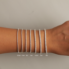 3ct Lab Grown Diamond Tennis Bracelet