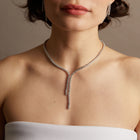 Aurate x Marilyn Monroe: Birth of a Star Tennis Necklace