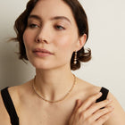 Lab Grown White Sapphire Mosaic Tennis Earrings