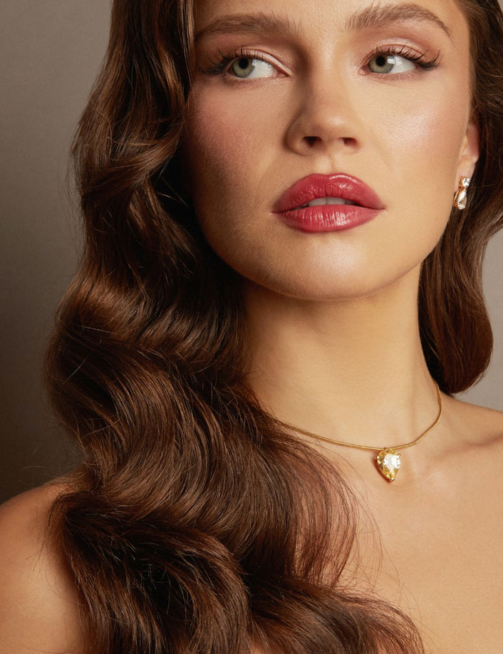 Aurate x Marilyn: Lab Grown Yellow Canary Pendant Necklace