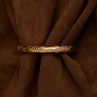 Aurate x Frye: Western Stitch Hinged Bracelet