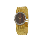 Vintage Piaget Diamond Gold Watch
