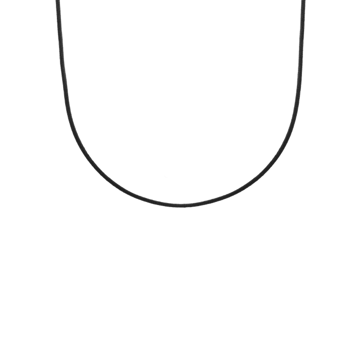 First. A simple black outline drawing of a U-shaped form on a plain white background.